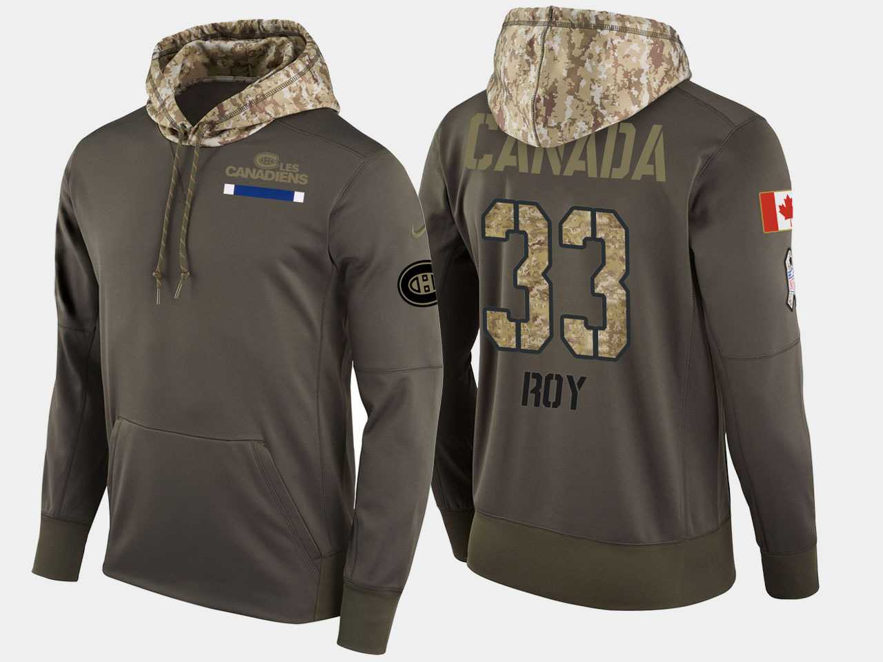 Nike Canadiens 33 Patrick Roy Olive Salute To Service Pullover Hoodie,We sell and wholesale Nike Canadiens 33 Patrick Roy Olive Salute To Service Pullover Hoodie on line form chian!